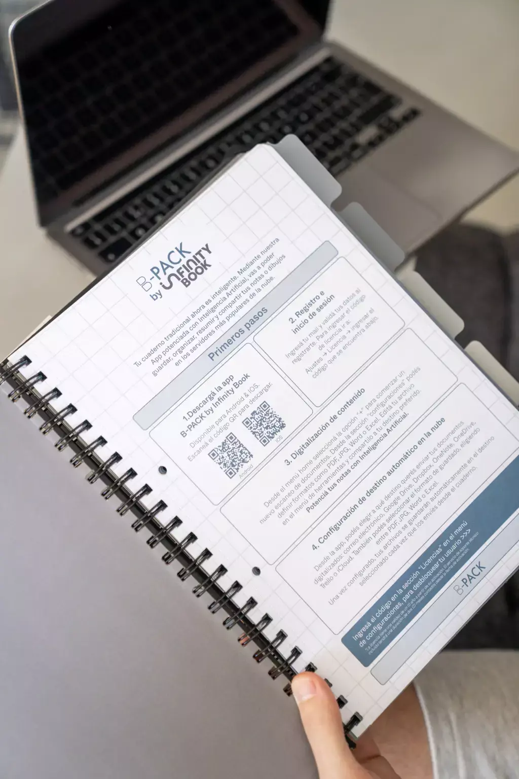 Megacuaderno FW B-Pack Infinity Book A4 Tapa Dura x 150 Hjs. Modelo: Urban - Imagen 3