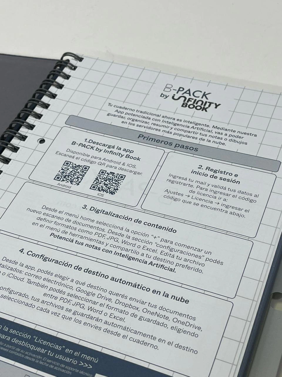 Megacuaderno FW B-Pack Infinity Book A4 Tapa Dura x 150 Hjs. Modelo: Urban - Imagen 7