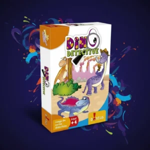 Juego de cartas «Dino detective» +4 años – BONTUS