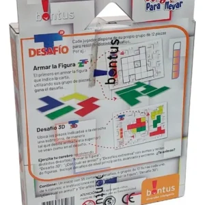 Juego de cartas «T Desafío JR» 7 o +, 1 a 4 jugadores- BONTUS