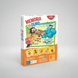 Juego de cartas «Memoria de genio» +3 años 2 a 4 jugadores- BONTUS