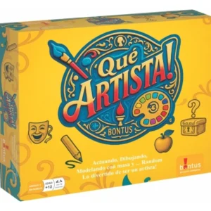 Juego de mesa «Qué Artista!» +12 años 3 a 8 jugadores- BONTUS