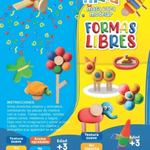 Juego de masas «Formas Libres» +3 años – BONTUS