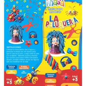 Juego de masas «La Peluquería» +3 años – BONTUS
