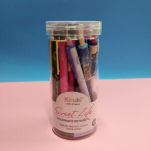 Boligrafo Retráctil Fantasía Sweet Life Trazo Medio 1.0 mm Tinta Azul – KIRUKI 110014