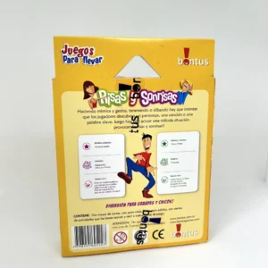 Juego de cartas «Risas y Sonrisas» 6 o +, 3 a 8 jugadores- BONTUS