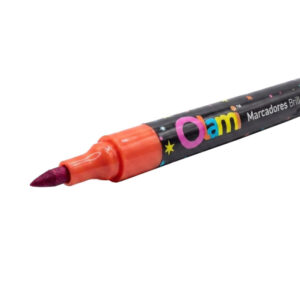 Set de 24 Marcadores con Glietter Doble Punta Pincel 48 Colores – OLAMI 424