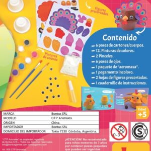 Juego de masas «Crea tus propios animales» +5 años – BONTUS