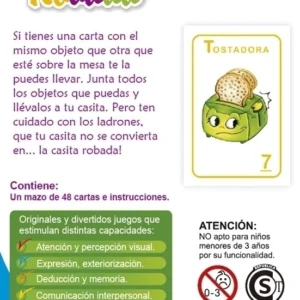 Juego de cartas «Casita robada» +4 años – BONTUS