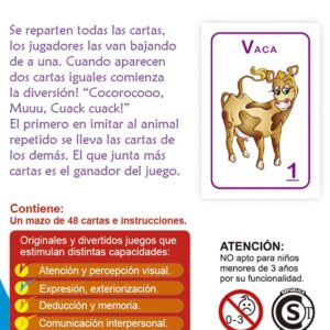 Juego de Memoria «Imita en la granja» +4 años – BONTUS