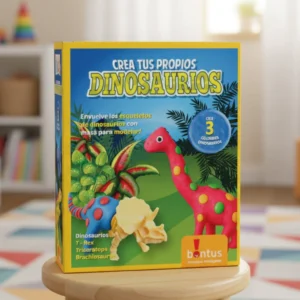 Juego de masas «Crea tus propios dinosaurios» +5 años – BONTUS