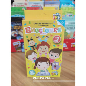 Cartas infantiles «Emociones» con juegos y actividades +3 años