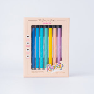 Set x9 Bolígrafos Gel Borrables Timeless – FW 203512
