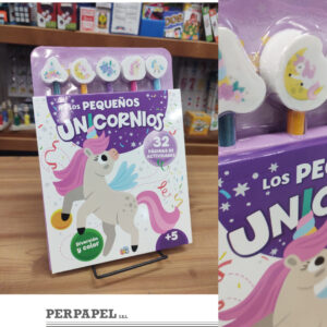 Libro de actividades «Los pequeños unicornios» y «Los pequeños monstruos»