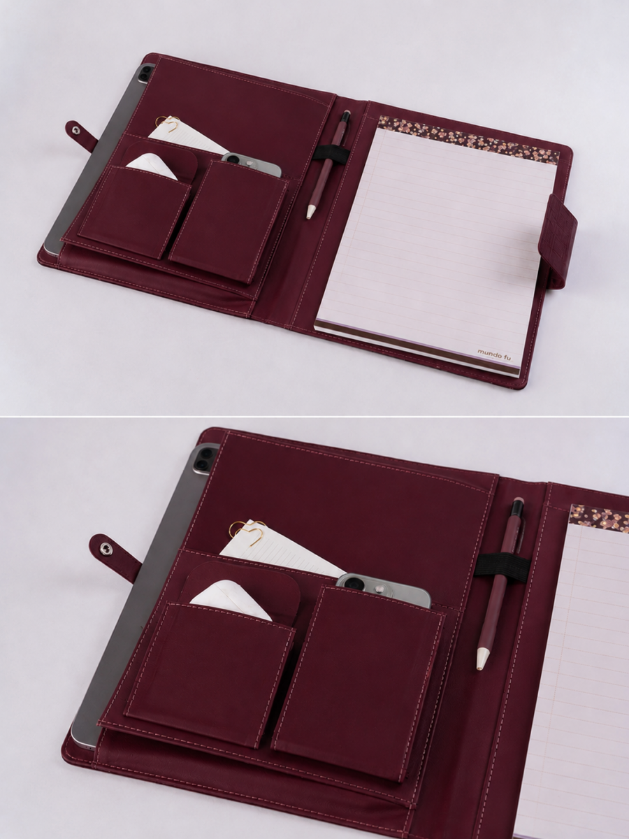 Padfolio A4 Malbec - FW 203564 - Imagen 3